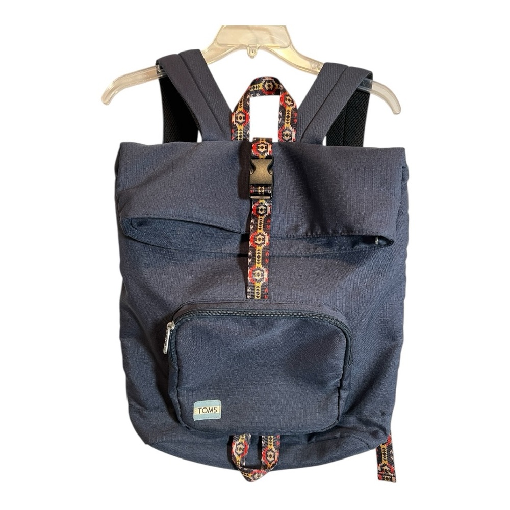 TOMS Stand Up To Bullying Navy Blue Backpack